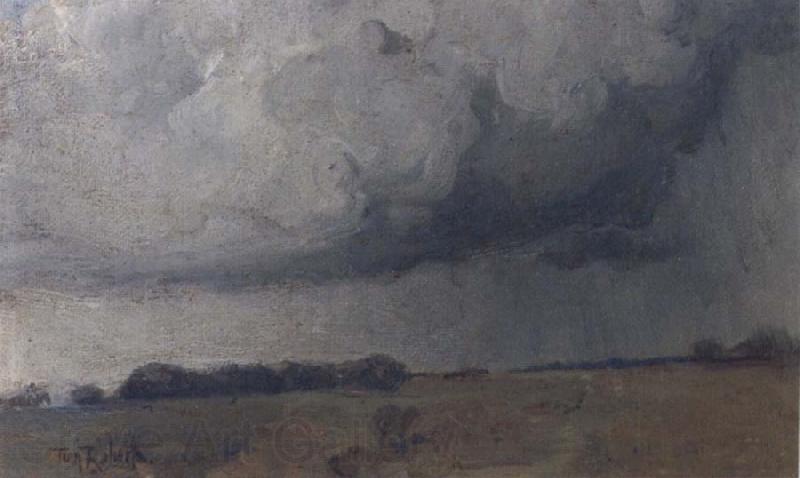 Tom roberts Storm clouds Spain oil painting art